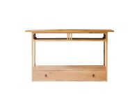 Console Clovis en chêne massif