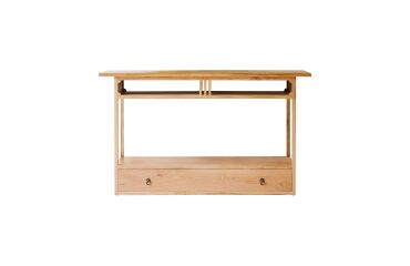 Console Clovis en chêne massif