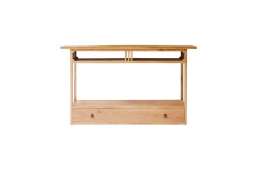 Console Clovis en chêne massif