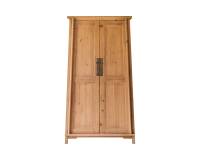 Armoire de rangement en pin massif recyclé Yuki