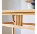 Console Clovis en chêne massif