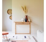 Console Clovis en chêne massif