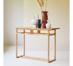 Console Clovis en chêne massif