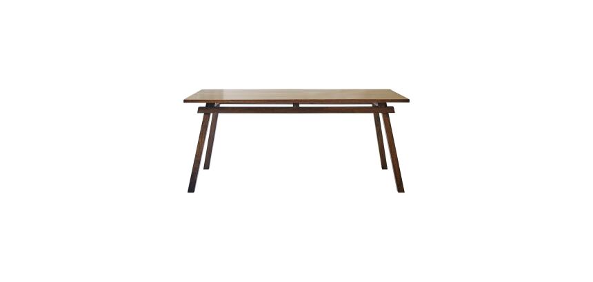 Table Arkoo en manguier massif L 180 x P 90 cm, 6 à 8 personnes