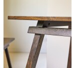 Table Arkoo en manguier massif L 180 x P 90 cm, 6 à 8 personnes