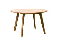 Table de jardin Mila en teck massif Ø 120 cm