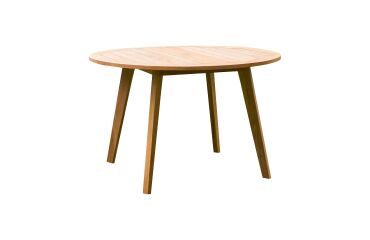 Table de jardin Mila en teck massif Ø 120 cm