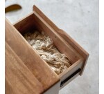 Commode de rangement en manguier massif Gabrielle