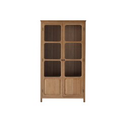 Armoire de rangement en chêne massif Marthe