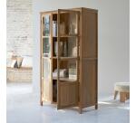 Armoire de rangement en chêne massif Marthe