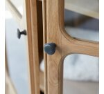 Armoire de rangement en chêne massif Marthe