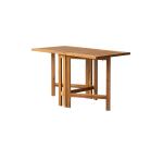 Table de jardin pliable Capri en acacia massif 2 à 4 personnes