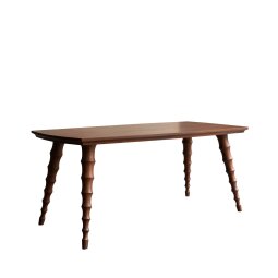 Table Anouk en bois de manguier L 180 x P 90 cm, 4 à 6 personnes