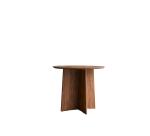 Table en bois de palissandre Anja H 76 x L 91 x P 91 cm