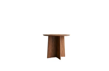 Table en bois de palissandre Anja H 76 x L 91 x P 91 cm