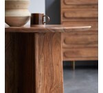 Table en bois de palissandre Anja H 76 x L 91 x P 91 cm