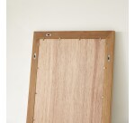 Miroir psyché en bois de teck Tona H 60 x L 160 x P 2 cm