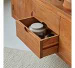 Meuble tv en acacia massif 180 cm bonnie