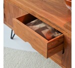 Meuble TV en acacia massif L 150 cm Bonnie