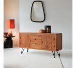 Buffet en acacia massif L 150 cm Bonnie