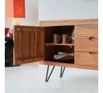 Buffet en acacia massif L 150 cm Bonnie