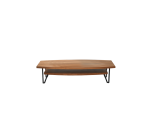 Table basse Bonnie en acacia massif