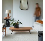 Table basse Bonnie en acacia massif