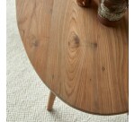 Table ovale Elena en teck massif recycle 2 à 4 personnes