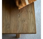 Banc Antonia en teck massif recyclé, largeur 170 cm