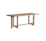 Table Antonia en teck massif recycle 6 à 8 personnes