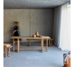 Table Antonia en teck massif recycle 6 à 8 personnes