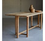 Table Antonia en teck massif recycle 6 à 8 personnes