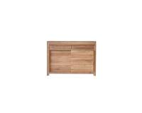 Buffet en bois de chêne Luce H 85 x L 120 x P 45 cm