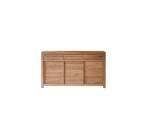 Buffet en bois de chêne Luce H 85 x L 150 x P 47 cm