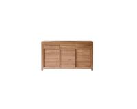 Buffet en bois de chêne Luce H 85 x L 150 x P 47 cm