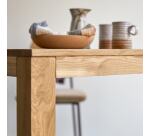 Table rectangulaire Edene en chêne massif 4 à 6 personnes