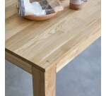 Table rectangulaire Edene en chêne massif 4 à 6 personnes