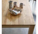 Table rectangulaire Edene en chêne massif 4 à 6 personnes