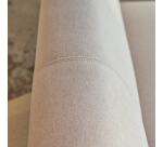 Canapé d'angle droit Finn, en tissu, 4 places, écru