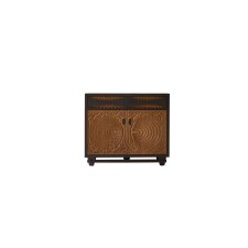 Buffet en acajou massif L 93 cm Frida