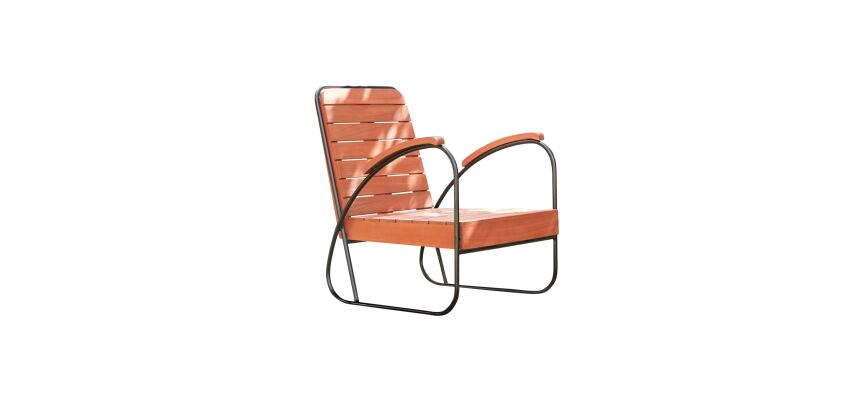 Fauteuil Key Wood en acacia massif