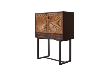 Bahut en acajou massif L 120 cm Frida