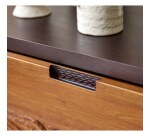 Meuble TV Frida en acajou massif L 200 cm