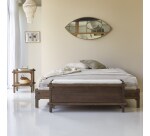 Bout de lit en manguier massif Arko H 48 x L 120 x P 40 cm
