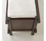 Bout de lit en manguier massif Arko H 48 x L 120 x P 40 cm