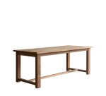 Table Teresa en teck massif recycle 6 à 8 personnes