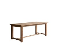 Table Teresa en teck massif recycle 6 à 8 personnes