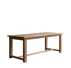 Table Teresa en teck massif recycle 6 à 8 personnes