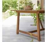 Table de jardin Alba en acacia massif 6 personnes
