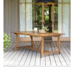 Table de jardin Alba en acacia massif 6 personnes